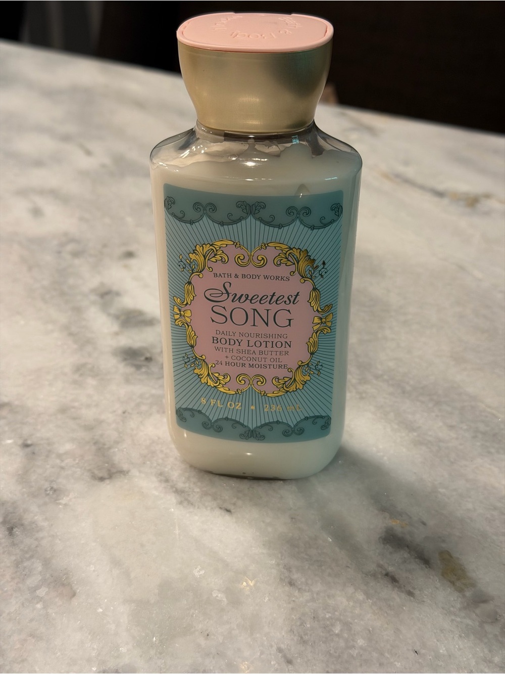 Bath & Body Works Sweetest Song Lotion - Pink/Blue/Gold
